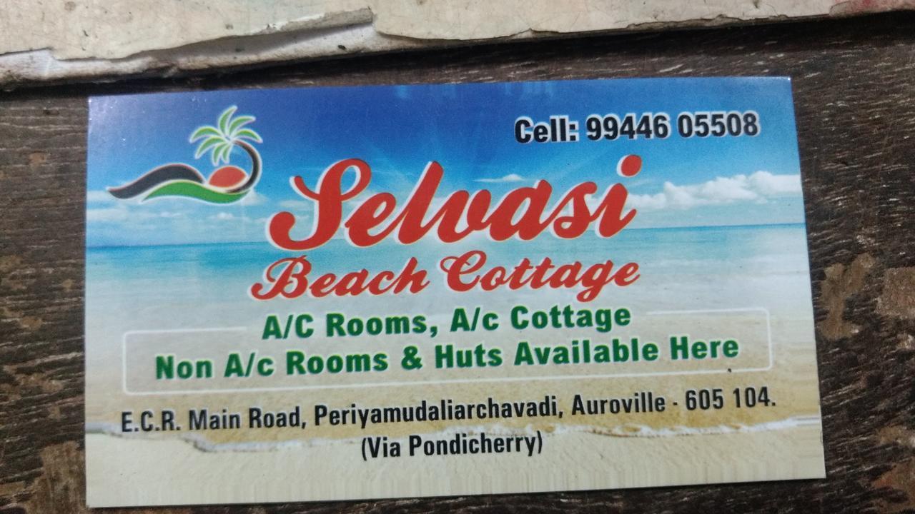 Selvasi Beach Cottage Auroville Esterno foto